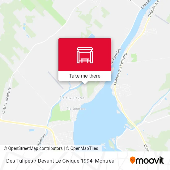 Des Tulipes / Devant Le Civique 1994 map