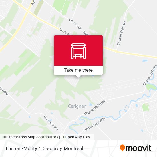 Laurent-Monty / Désourdy map
