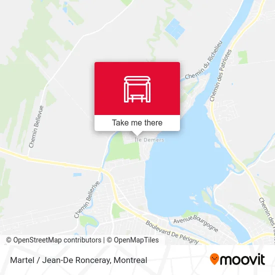 Martel / Jean-De Ronceray map