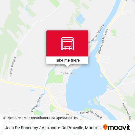 Jean-De Ronceray / Alexandre-De Prouville map