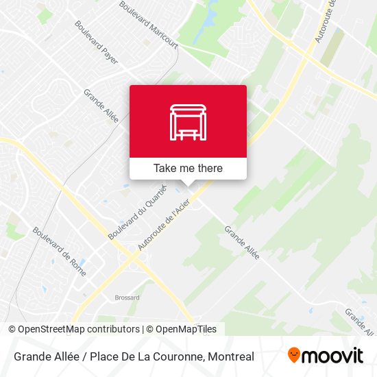 Grande Allée / Place De La Couronne map
