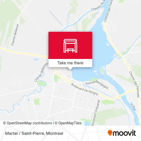 Martel / Saint-Pierre map