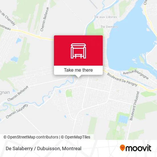 De Salaberry / Dubuisson map