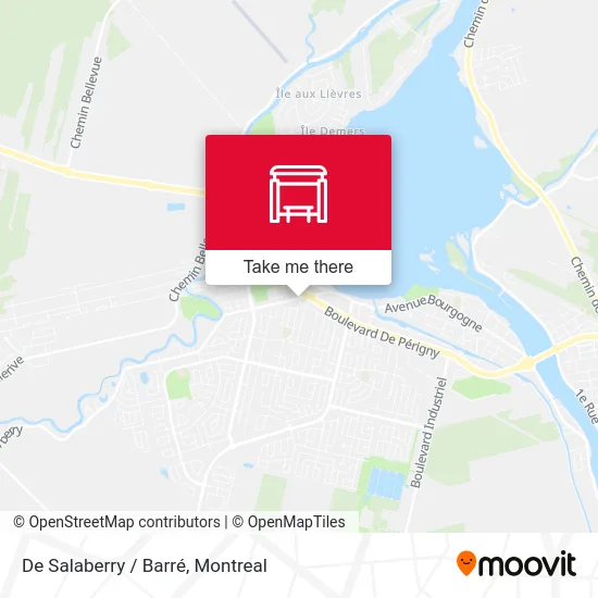 De Salaberry / Barré map