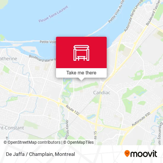 De Jaffa / Champlain map