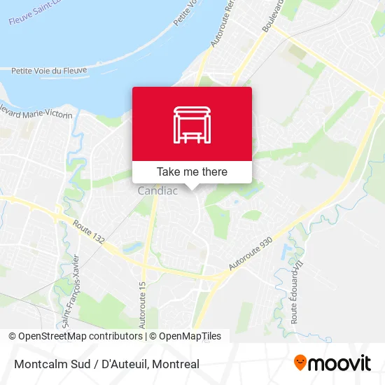 Montcalm Sud / D'Auteuil map