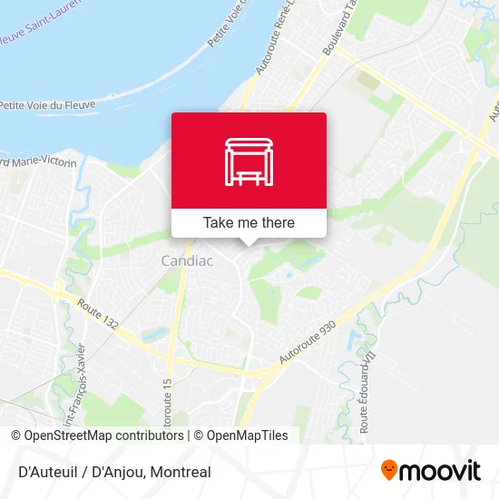 D'Auteuil / D'Anjou map