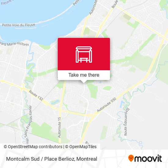 Montcalm Sud / Place Berlioz map