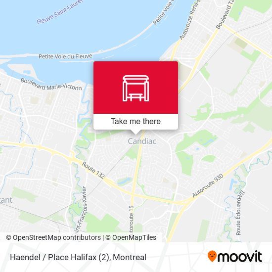 Haendel / Place Halifax (2) map