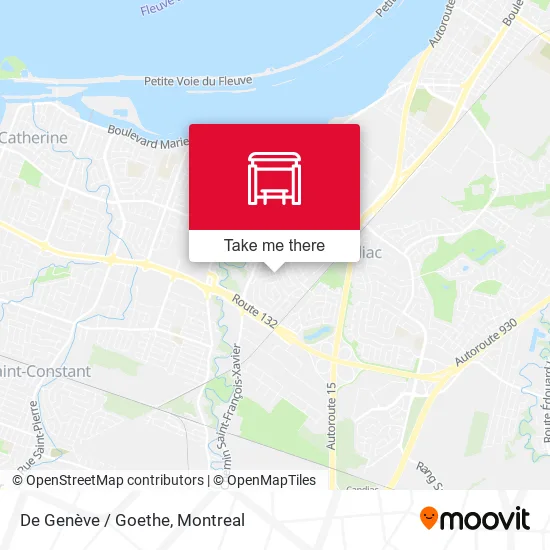 De Genève / Goethe map