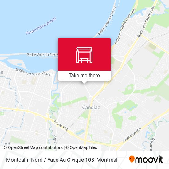 Montcalm Nord / Face Au Civique 108 map