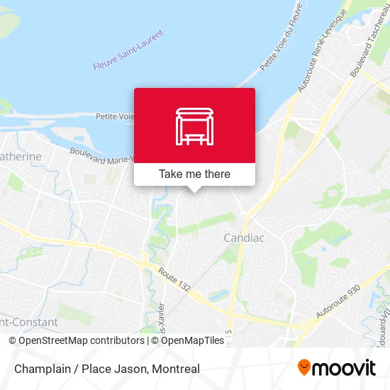 Champlain / Place Jason map
