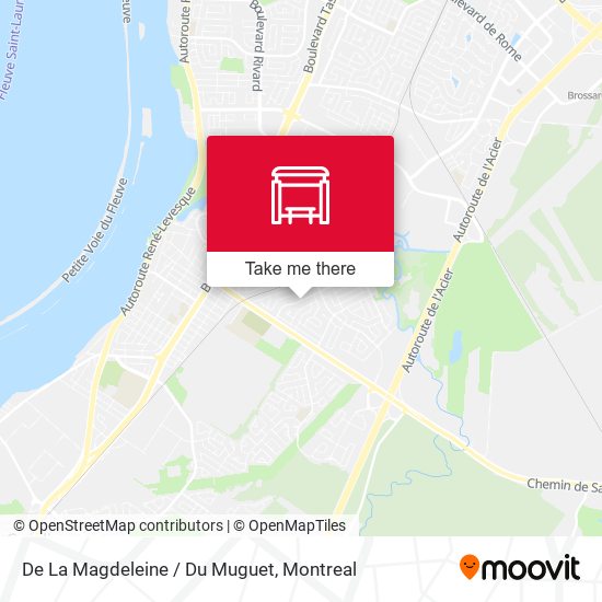 De La Magdeleine / Du Muguet map