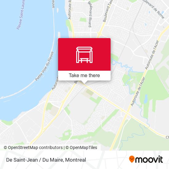 De Saint-Jean / Du Maire map