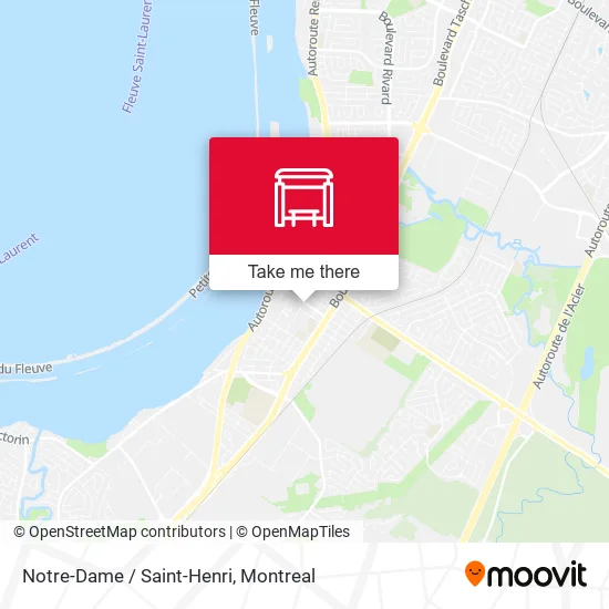 Notre-Dame / Saint-Henri map