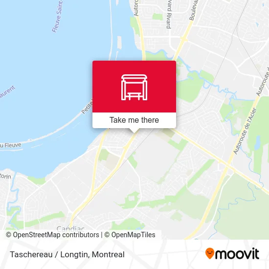Taschereau / Longtin map