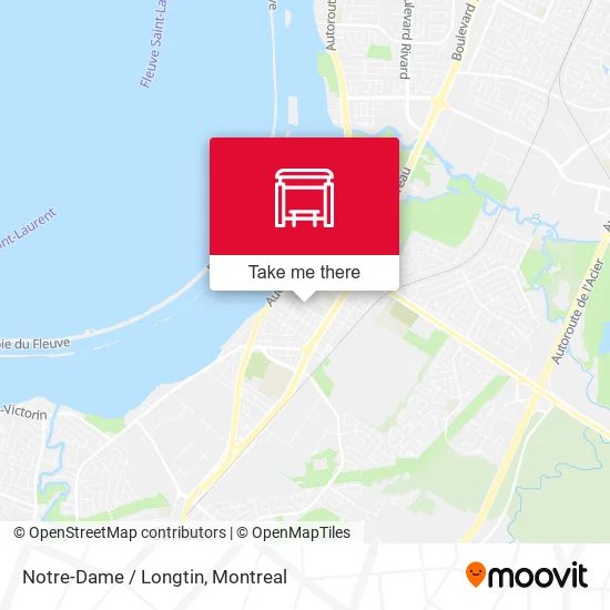 Notre-Dame / Longtin map