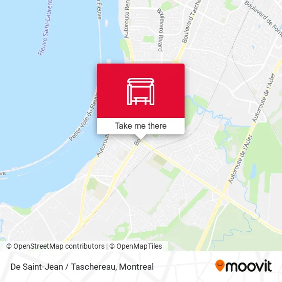 De Saint-Jean / Taschereau map