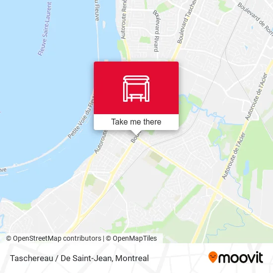 Taschereau / De Saint-Jean map