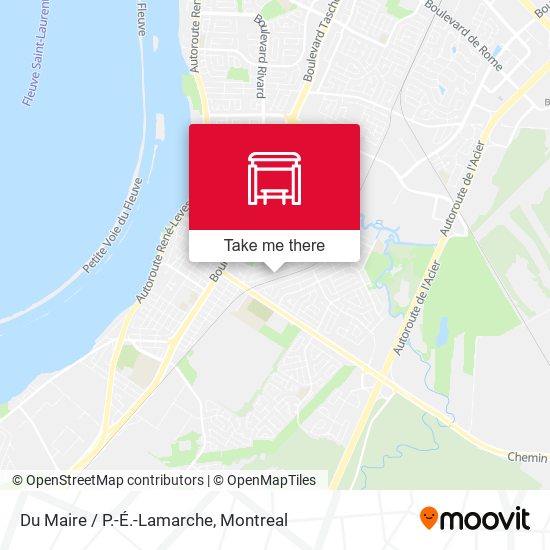Du Maire / P.-É.-Lamarche map