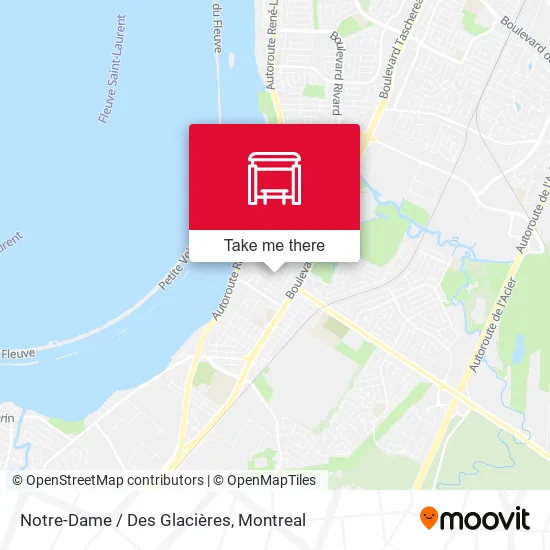 Notre-Dame / Des Glacières map