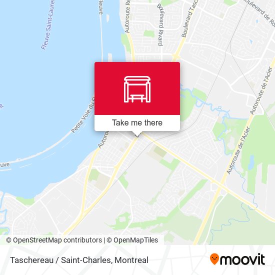 Taschereau / Saint-Charles map