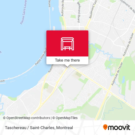 Taschereau / Saint-Charles map