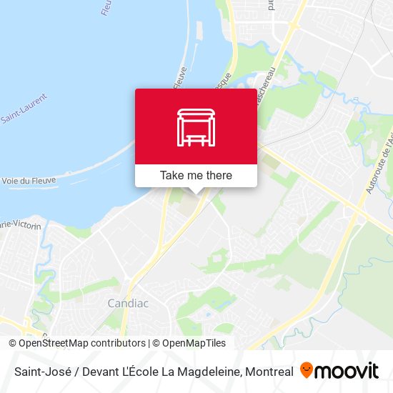 Saint-José / Devant L'École La Magdeleine map