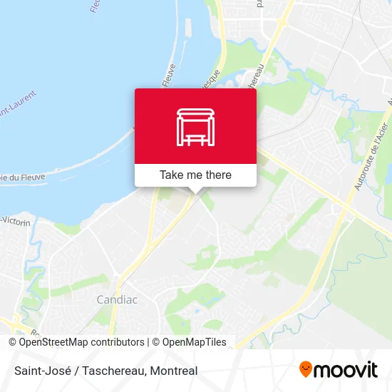 Saint-José / Taschereau map