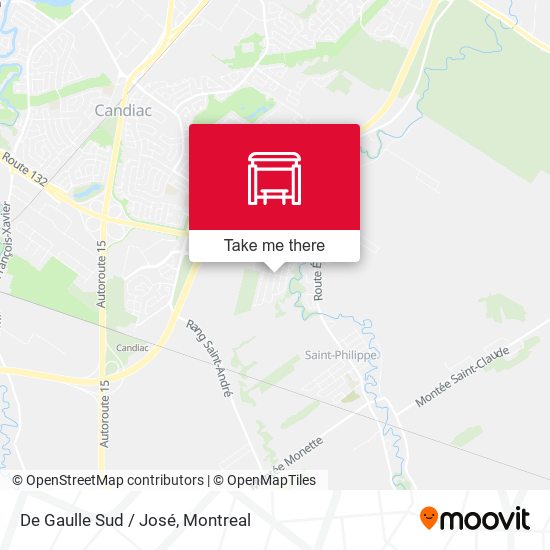 De Gaulle Sud / José map
