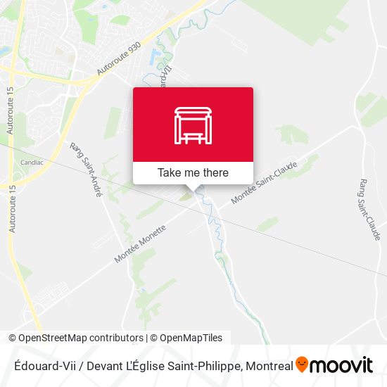 Édouard-Vii / Devant L'Église Saint-Philippe map