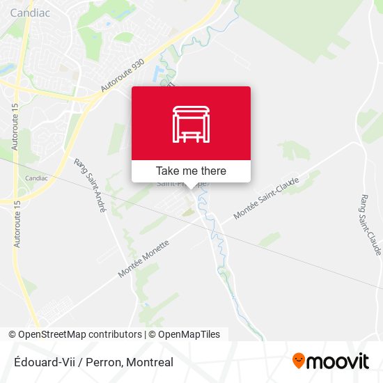 Édouard-Vii / Perron map