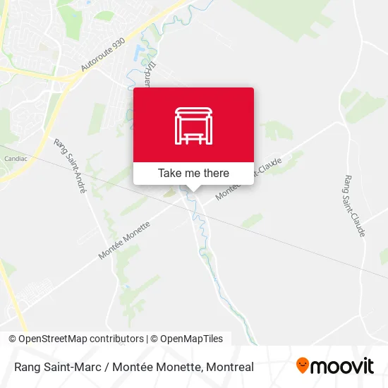 Rang Saint-Marc / Montée Monette map