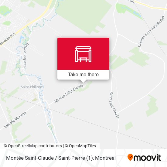 Montée Saint-Claude / Saint-Pierre (1) map