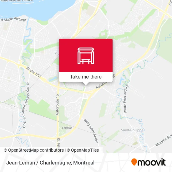 Jean-Leman / Charlemagne map