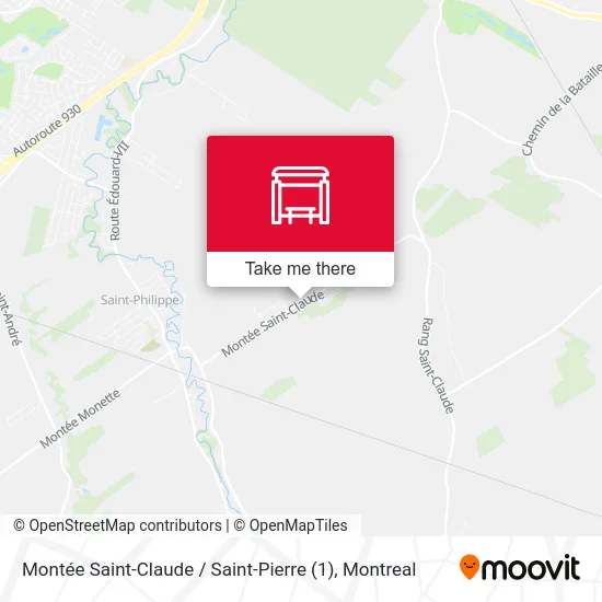 Montée Saint-Claude / Saint-Pierre (1) map