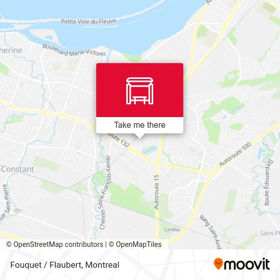 Fouquet / Flaubert map