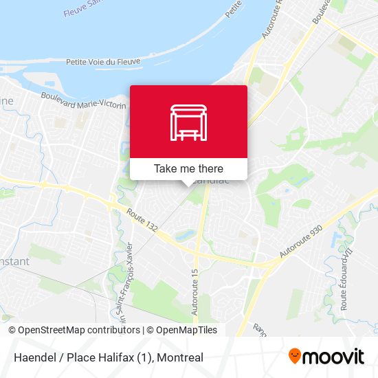 Haendel / Place Halifax (1) map