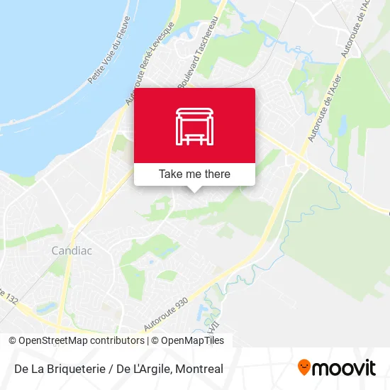 De La Briqueterie / De L'Argile map