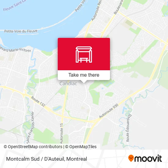 Montcalm Sud / D'Auteuil map