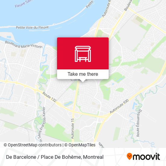De Barcelone / Place De Bohême map
