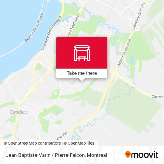 Jean-Baptiste-Varin / Pierre-Falcon map