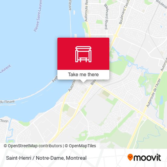 Saint-Henri / Notre-Dame map