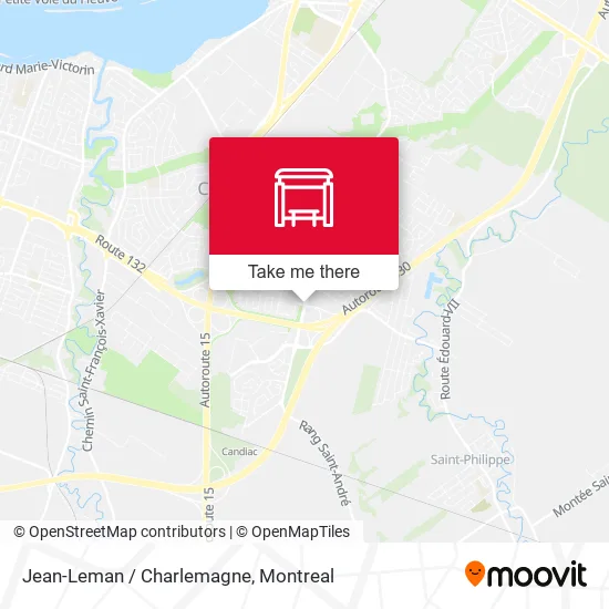 Jean-Leman / Charlemagne map