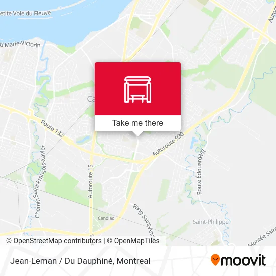 Jean-Leman / Du Dauphiné map