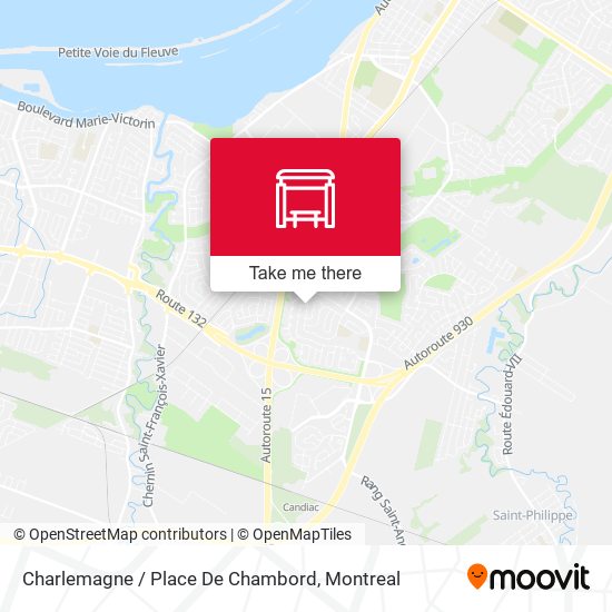 Charlemagne / Place De Chambord map