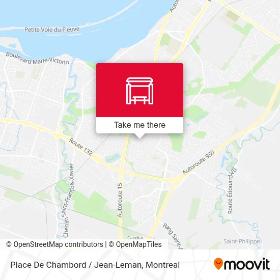Place De Chambord / Jean-Leman map