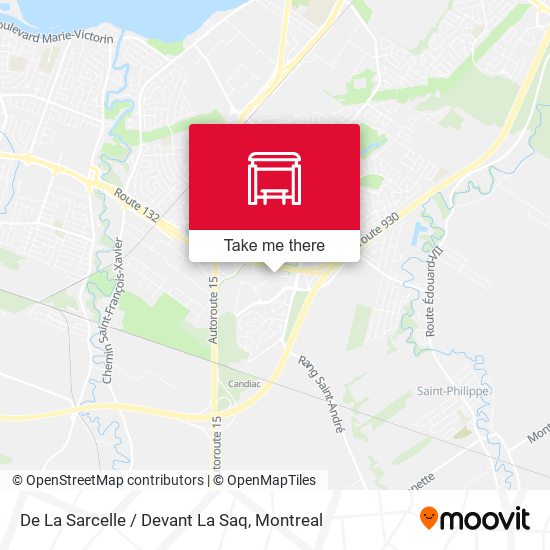 De La Sarcelle / Devant La Saq map