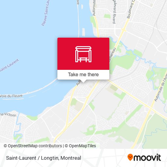 Saint-Laurent / Longtin map