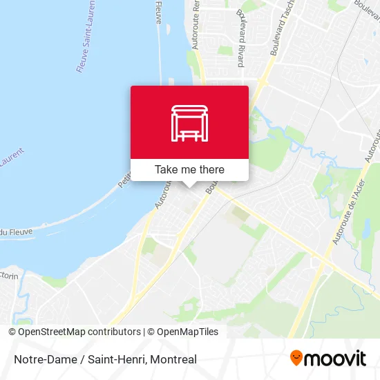 Notre-Dame / Saint-Henri map